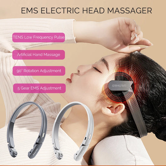 EMS Electric Head Massager