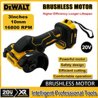 DEWALT Cordless Angle Grinder 3 Inch Mini Polishing Grinding Machine Electric Cutting Power Tools For 20V 18V Battery