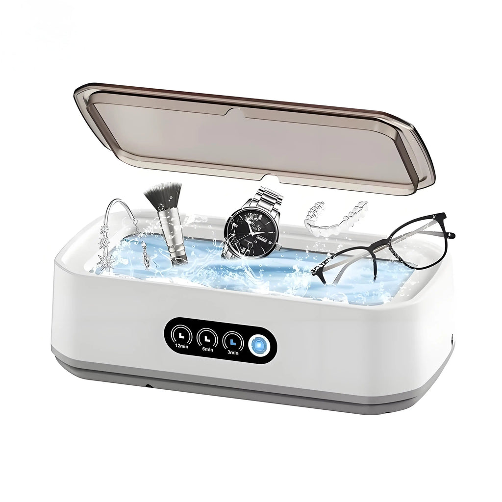 Xiaomi Ultrasonic Cleaner 650ML Adjustable Large Capacity Fast Powerful Jewelry Brace Glasses Jewelry Cleaning Machine Household