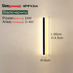 Outdoor LED Wall Lamp - Long, IP65 Waterproof, for Garden, Balcony, Entrance, Staircase | AlluCanFind