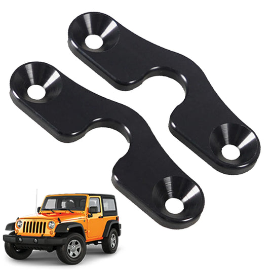 Sun Visor Repair Kit Metal Sun Visor Clip Fix Replacement Heavy Duty Visor Mounting Clips for Wrangler JK JL JT Gladiator 2018+