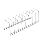 Kitchen Bowl Dish Organizer Stainless Steel Thick Walled Kitchen Dish Storage Rack Household Tableware Storage Stand Accessories