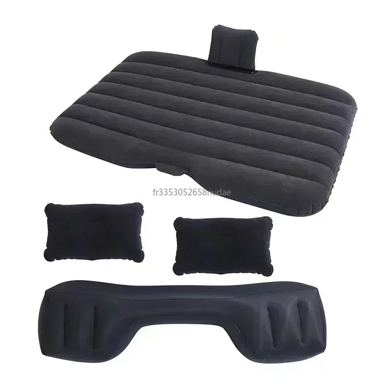 Car Inflatable Bed for Car Travel, Air Mattress Back Seat Use, Camping Sleep Rest