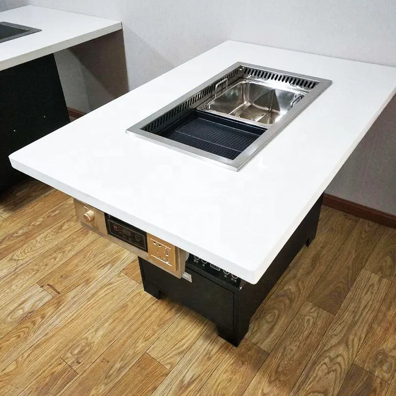 Kitchen equipment, commercial electric hot pot, barbecue, smokeless hot pot, and barbecue restaurant