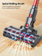 Laresar 48000pa 500W V8 Cordless Vacuum Cleaner Car 60 Mins Home Appliance Wireless Removable Battery 2024 NEW Brushless mo