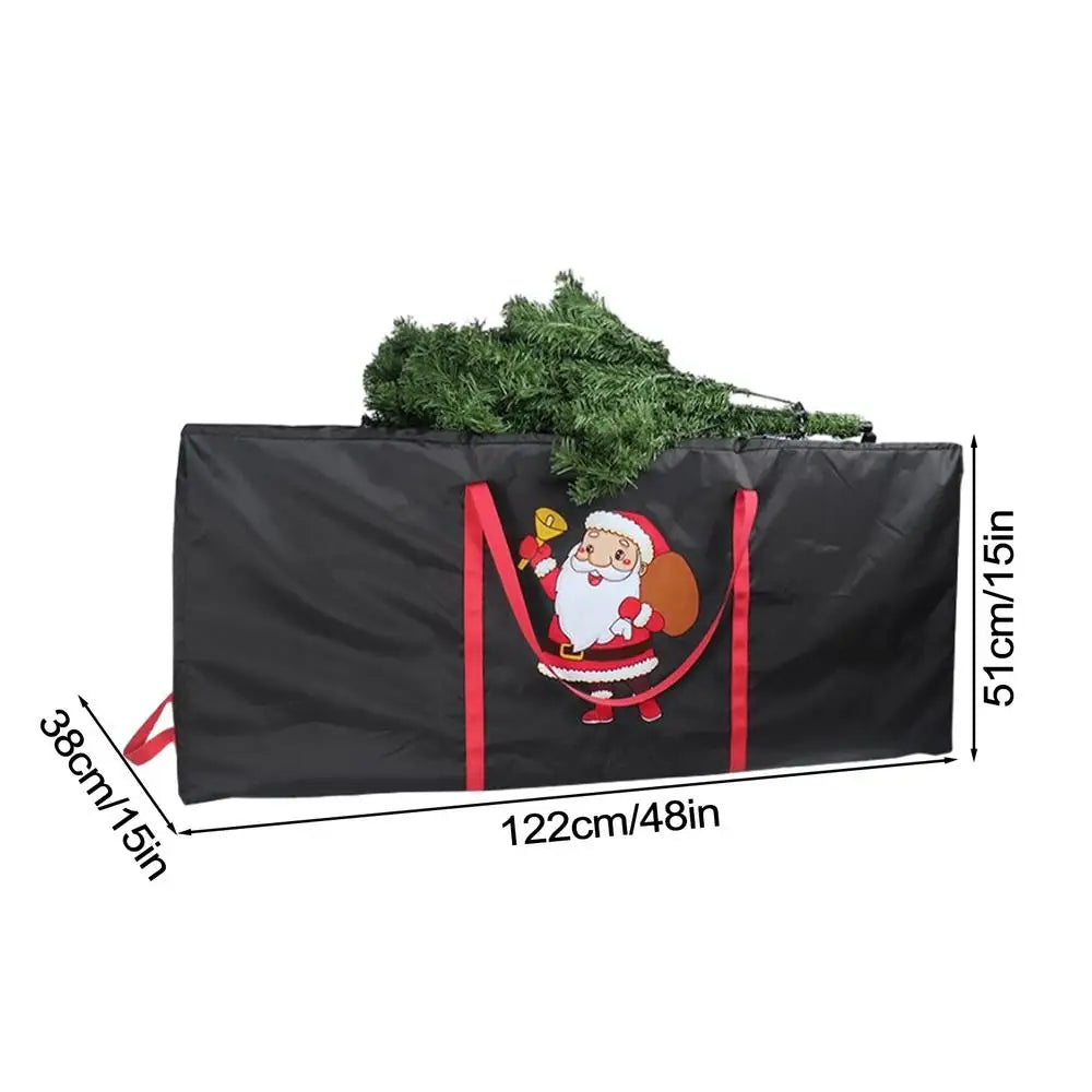 Foldable christmas tree bag 210 cm 180cm Waterproof christmas tree storage cover Large Capacity Storage Camping Home Storage