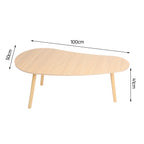 Tea table, small apartment, Nordic living room, modern minimalist cream style bedroom, simple rental house, small table