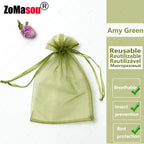 20-100PCS Vegetable Grapes Fruit Grow Bags Fruit Protection Bags Garden Anti-Bird Netting Mesh Bag Strawberry Bags Garden Tools