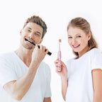 Fairywill Sonic Electric Toothbrush FW-D7 set USB Charge Toothbrushes case for Adult with tooth brush Heads 5 Mode Smart Time