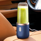 1 PC portable blender with 2 USB rechargeable personal juicers, button controlled, suitable for home and travel