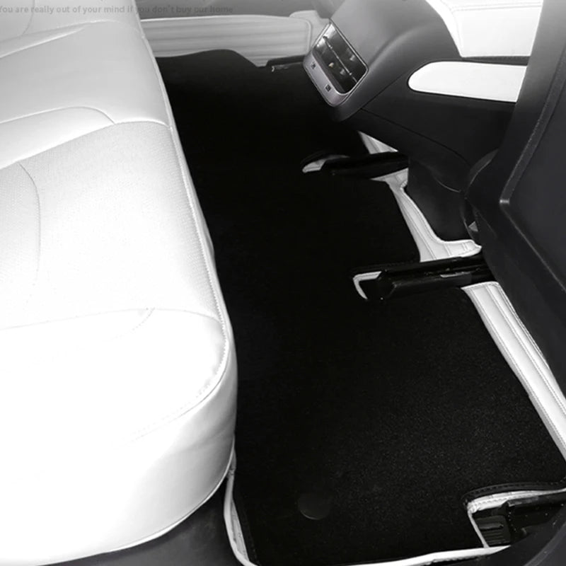 For Tesla New Model Y Juniper 2025 Custom Fit Car Accessories Floor Mat Interior ECO Material Leather Left Right Hand Drive