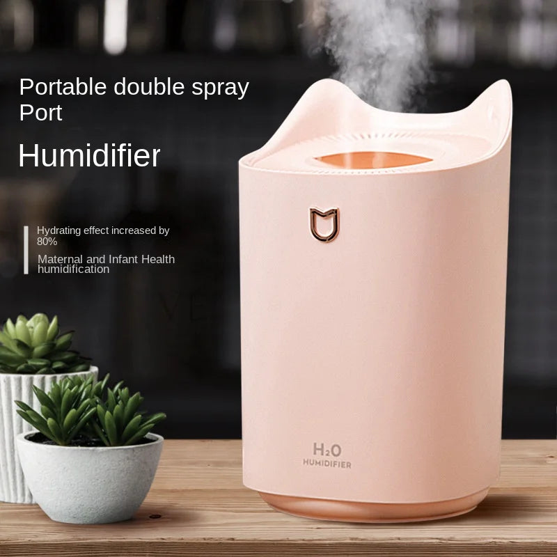 3000Ml Dual Jet Air Humidifier Large Capacity Atomizer Ultrasonic Arom