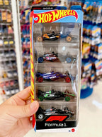 New In Stock Hot Wheels X Formula 1 Jln11 Collectible Car 1/64 Toy Set 5 Packs Diecast Vehicle Gift