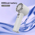3000mAh Portable mini Fan 100 Wind Speeds Instant Cooling with Ice Mode Handheld fan USB Rechargeable electric fans Camping Fan