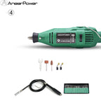 Electric Grinder 180w Mini Drill Dremel Style Engraving Pen Drill DIY electric Rotary Tool Grinder Power Polishing Engraving