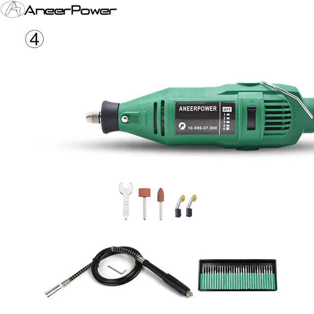Electric Grinder 180w Mini Drill Dremel Style Engraving Pen Drill DIY electric Rotary Tool Grinder Power Polishing Engraving