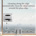 2025 Window Cleaning Robot Cleaner Dural Roller, Spot Clean, 30ML Water Tank Two sides 3 Holes Automatic Spary, Tuya App Control