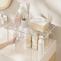 Rust Proof Folding Kitchen Storage Shelf Space Saving Quick Dry Pot Lid Rack Large Capacity Durable Kitchen Sink Organizer