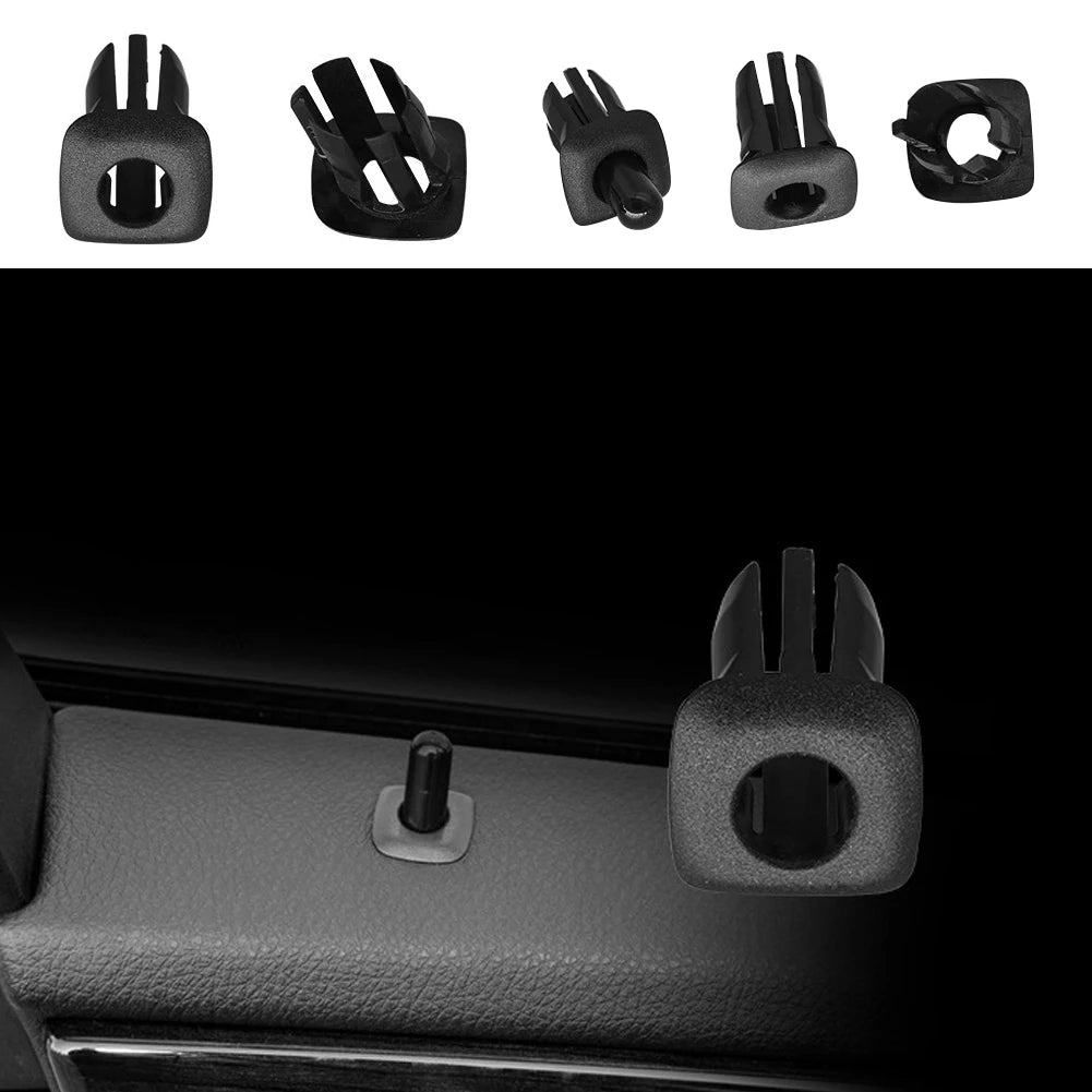Door Pin Guide Trim Panel Locking Knob Button Cover for 5 Series F10