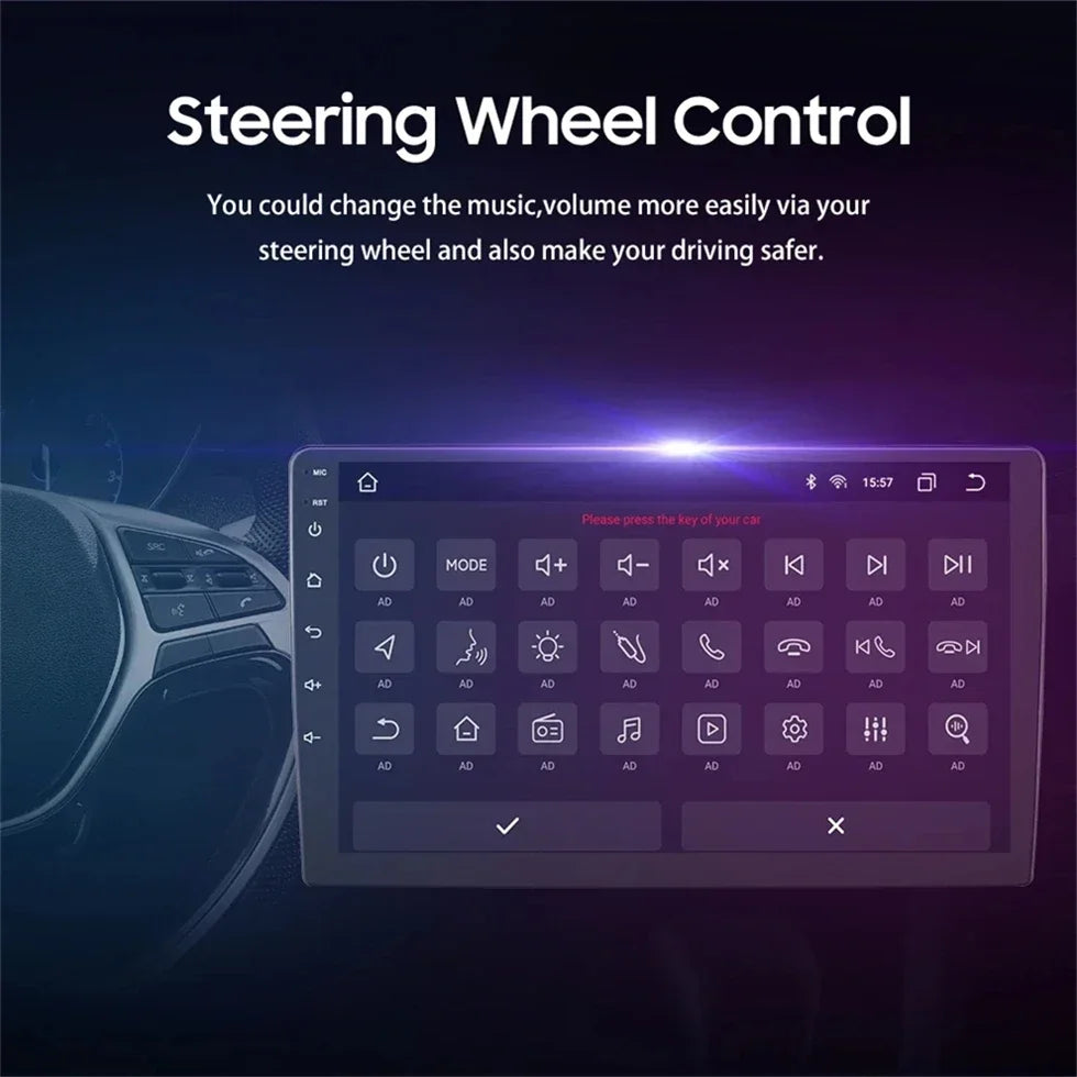 4G+64G Stereo Android 15 For Chevrolet Cruze J300 2008-2014 for Tesla Style Car 4G GPS Navi Player Radio Carplay 2 Din Autoraido
