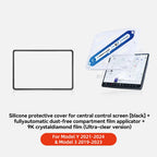YZ Tempered Glass Screen Protector For Tesla Model 3 Y Center Console Anti Glare HD Film Protection Screen Protecto Accessories