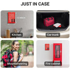 1M Fire Blanket Fighting Fire Extinguishers Tent Boat Emergency Blanket Survival Fiberglass Fire Shelter Safety Cover