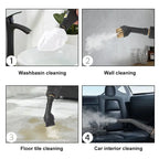 2500W High Temperature and Pressure Handheld Steam Cleaners Air Conditioner Kitchen Hood Car Steam Clean Machine Floor Cleaning