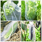50/100pcs Grapes Grow Bags Fruit Plant Protection Netting Mesh for Strawberry Vegetable Gift Organza Bags Anti-Bird Garden Tools
