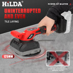 HILDA Tile Tiling Machine Laying Vibrating 5-Speed Adjustable High Loading Tile Vibration Leveling Fit Makita 21V Battery