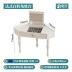 Flip Lights Storage Vanity Table Mirror Drawers Woman Small Cabinet Bedroom Dressers Girl Makeup Pink Coiffeuse Furniture Home