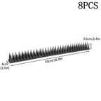 Plastic Anti-Bird Spikes Balcony Eaves Windowsills Bird Repellent Anti-Pigeon Anti-Cat Bird Repeller Thorn Boxed Package
