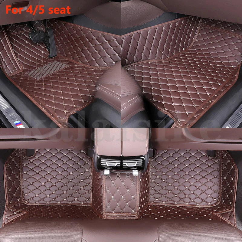 Custom Car Floor Mat for Chevrolet silverado All model silverado 1500 2500 High Country tauto accessories styling interior parts