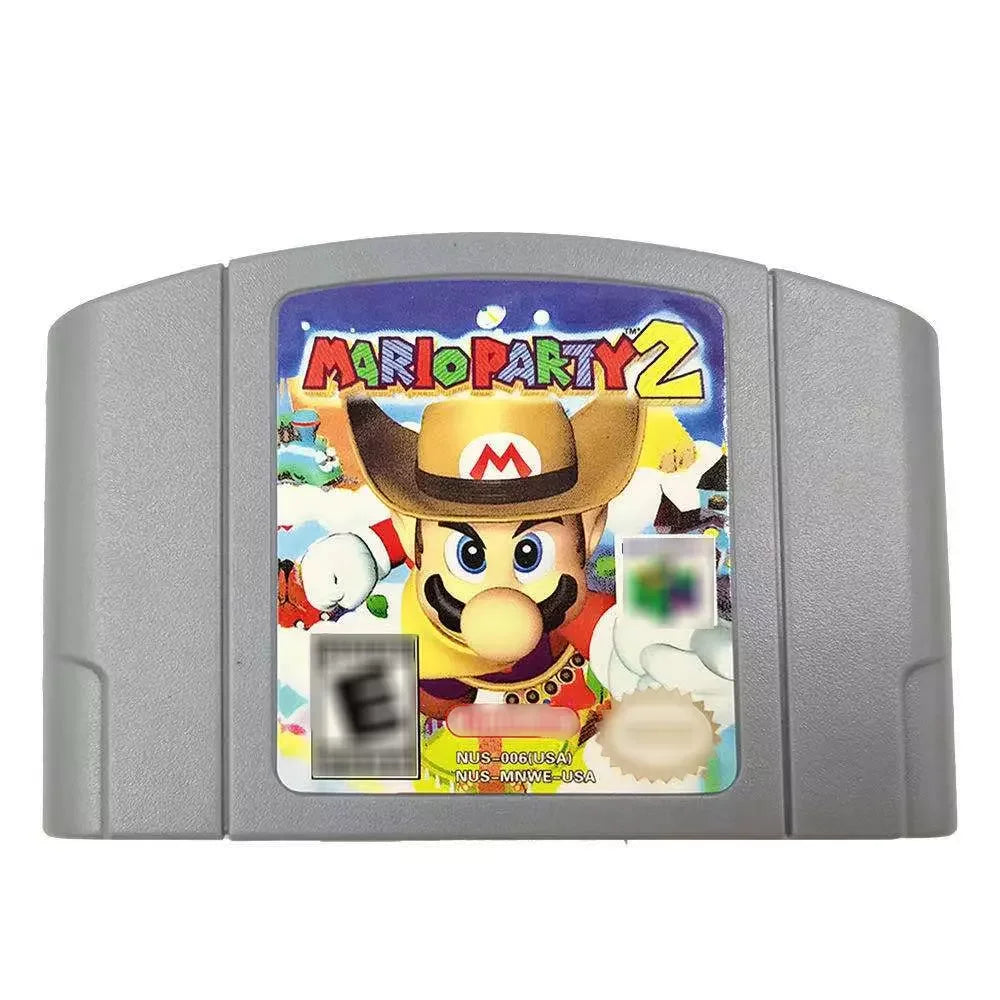 N64 64-Bit Game Cartridge | Super Bros. Series Compatible