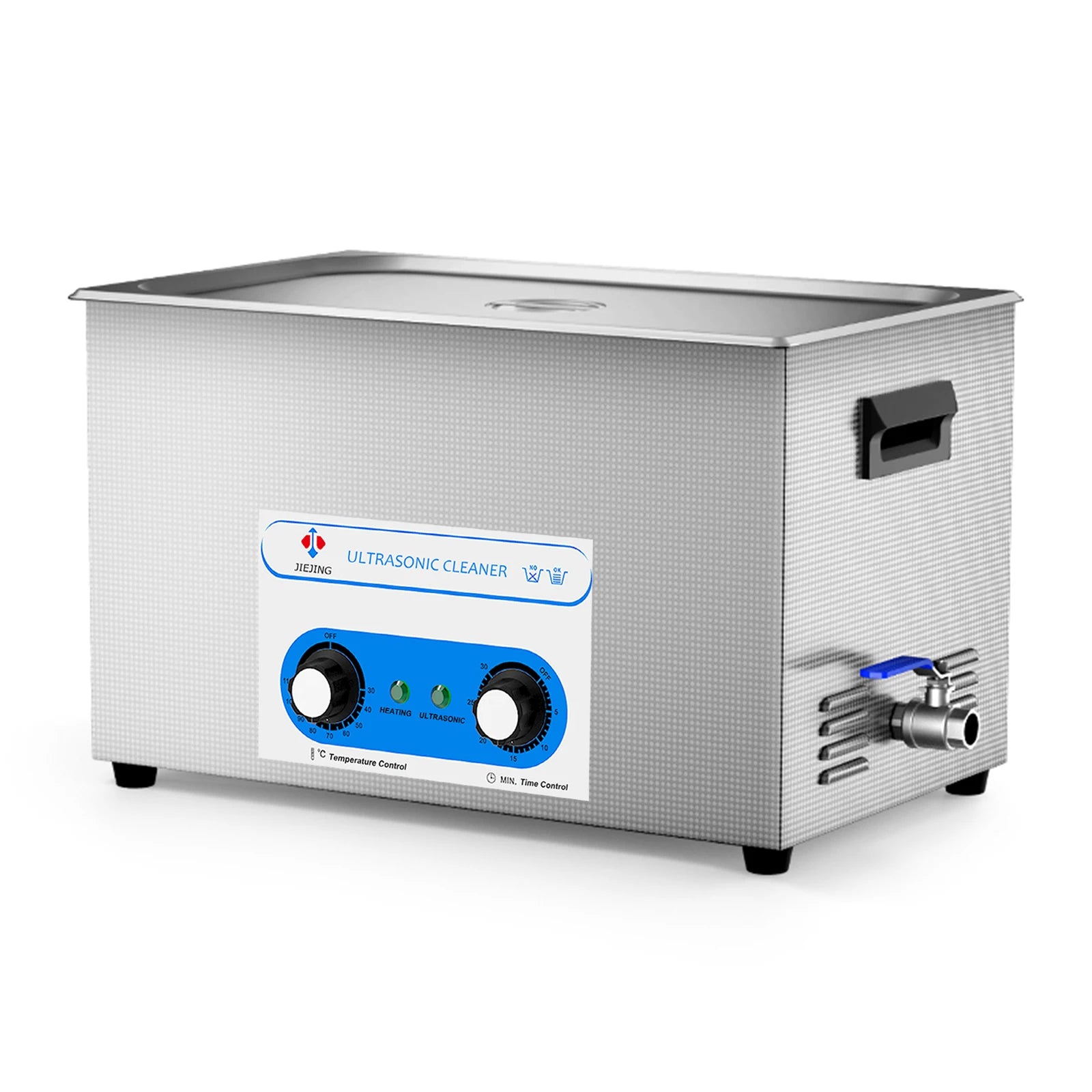 30L Ultrasonic Cleaner 40kHz Ultrasound Bath Heated Ultrasonic Cleaning Machine for Carburetor,Jewellery,Tools,Auto Parts etc