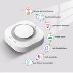 PGST Wireless Smoke Detector 433MHz Fire Alarm Sensor Home Security Alarm System Connects to Alarm Host