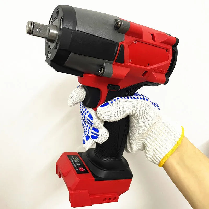For Milwaukee 18V Battery 1600N.m Brushless Electric Wrench Impact Wrench 5 Gears Cordless Driver Car Truck Repair Power Tools