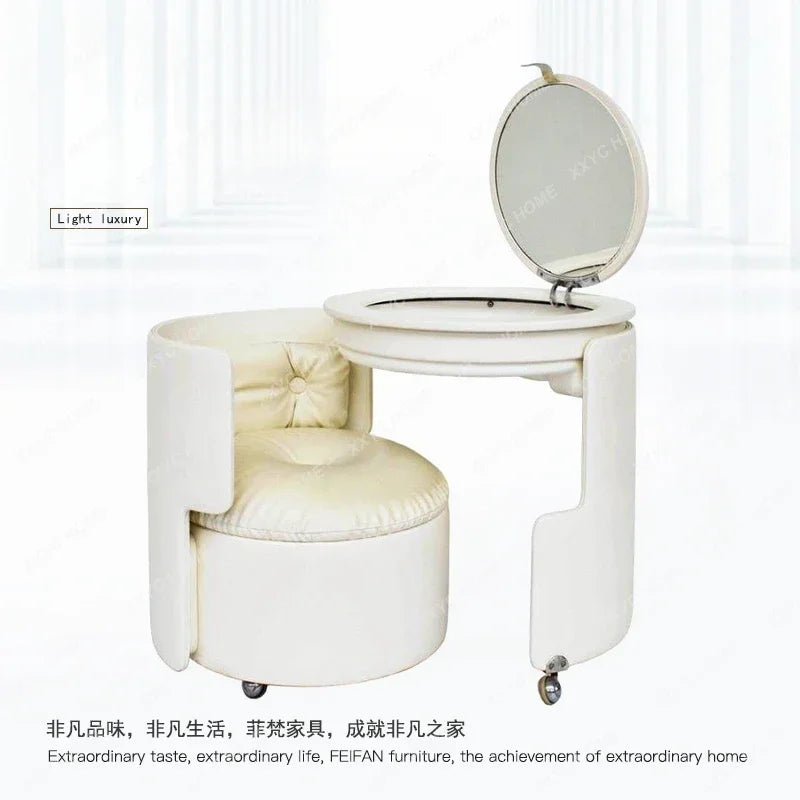 Small storage modern minimalist high-end bedroom dresser makeup table integrated muebles de dormitorio  bedroom sets