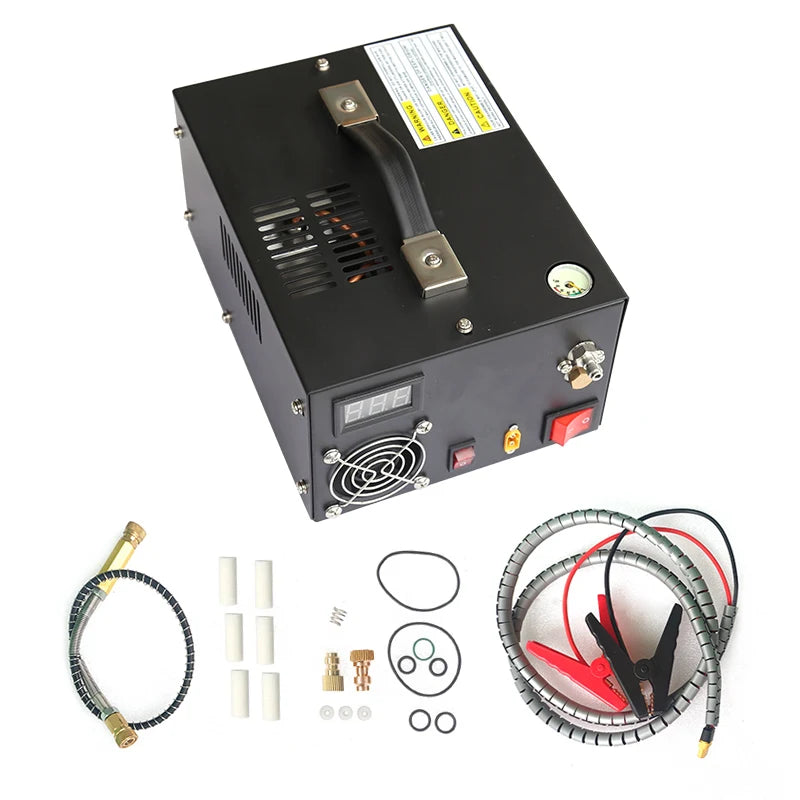 220V 12V Pcp Air Compressor 300Bar 4500psi Pneumatic Rifles Diving High Pressure Pump  30MPA PCP Shooting Pump Inflator