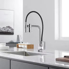 Filtered Kitchen Sink Faucet Pure Water Tap Spout 2 Models Spout Deck Mount Single Handle Cold Hot Water Mixer Washing Tub Crane