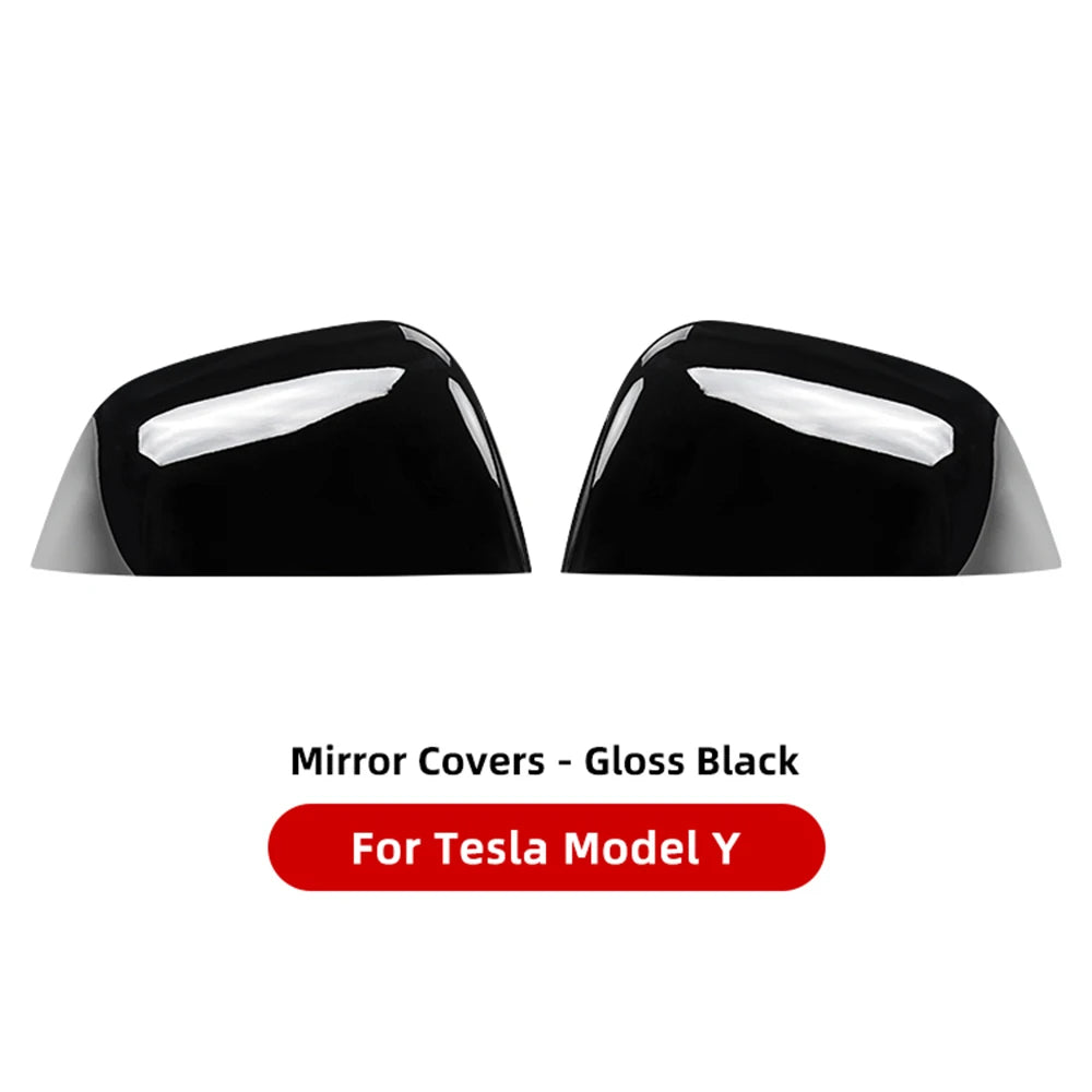 Tesla Model 3/Y ABS Carbon Fiber Look Side Rearview Mirror Cover