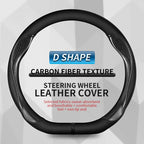 For VW Volkswagen MK2 MK3 MK4 MK5 MK6 MK7 MK8 GOLF 5 6 7 GTI POLO R, New Type Microfiber Leather Car Steering Wheel Cover