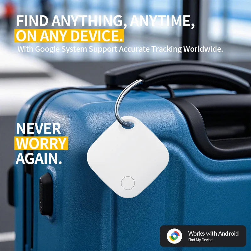 New Mini GPS Tracker Anti-Lost Pet Kids Wallet Key bag Positioning Smart Bluetooth Find Locator Tag Alarm Reminder For  Android