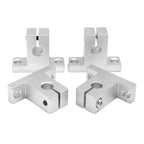 10pcs/Set Linear Rail Shaft Optical Axis 8mm 10mm 12mm + SK8/10/12 Shaft Support + SCS8/10/12UU Bearing Block For CNC Parts