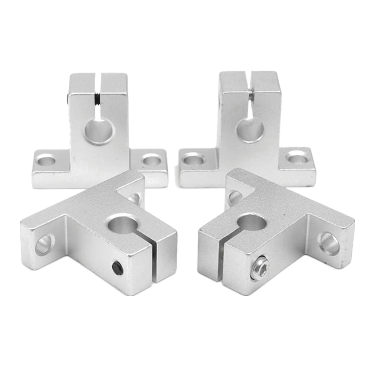 10pcs/Set Linear Rail Shaft Optical Axis 8mm 10mm 12mm + SK8/10/12 Shaft Support + SCS8/10/12UU Bearing Block For CNC Parts
