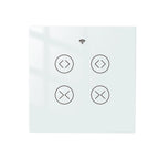 MOES Tuya Smart Life WiFi RF 2 Gang Double Curtain Blind Switch for Roller Shutter Electric Motor With Google Home Alexa