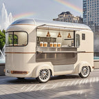 Fully Equipped Mobile Food Truck Mobile Kiosk Unique Custom with Full Kitchen Equipment with All Appliances