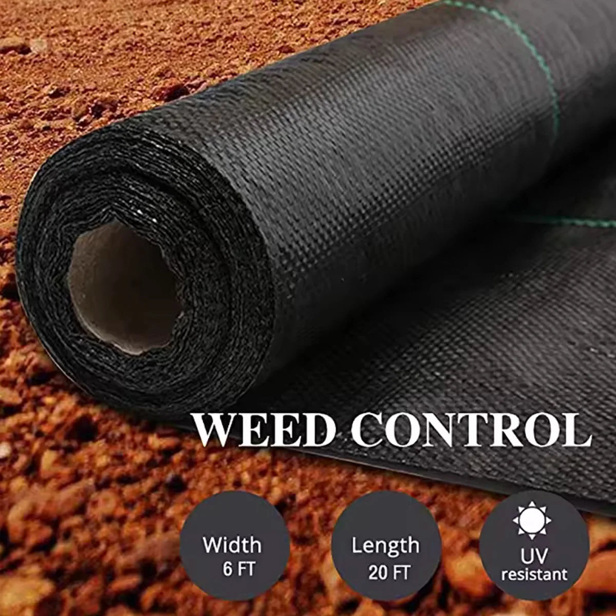 Weed Control Cloth Greenhouse Anti-erosion Weed Barrier Cloth Agricultural Tree Moisturising Anti-Weed Mesh Water Permeable Mat