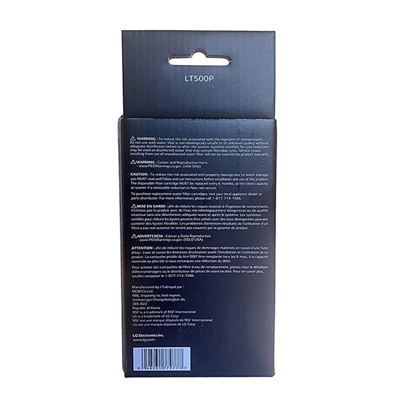 Replacement Electronics 5231JA2002A LT500P refrigerator filter water f