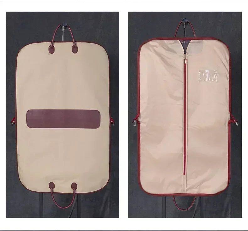 Premium Suit Cover Bag Waterproof Garment Bag with Handle Protective Cover for Clothes Suit Case Dustproof Clothes Organizer