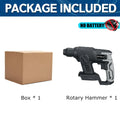 Drillpro 26MM 6000RPM Electric Hammer Electric Pick Impact Drill Multi-function Cordless Rotary Tool ForMakita Battery